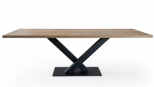 Pied de table acier en V - L'Éperon - Acier Shop