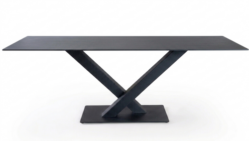 Pied de table acier en V - L'Éperon - Acier Shop